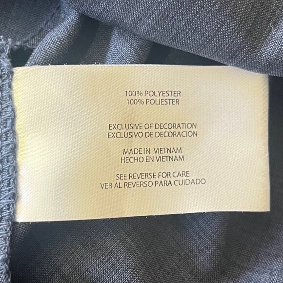 Orvis Mens Short Sleeve Button Down Shirt Navy Blue Size Medium - Picture 8 of 8